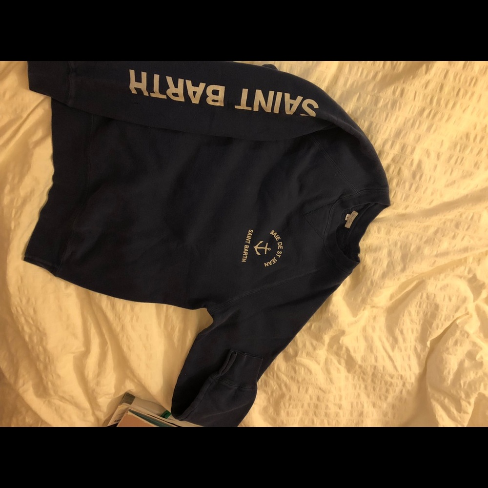 brandy melville used saint barths sweatshirt